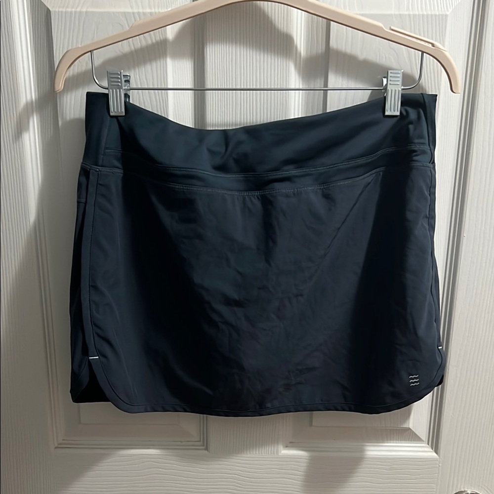 Black Athletic Skort
